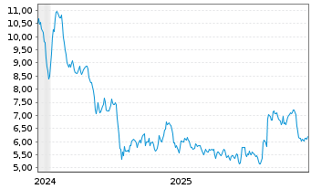 Chart Geopark Ltd. - 5 Jahre