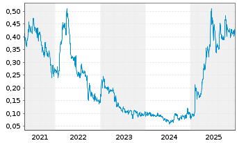 Chart Blue Lagoon Resources Inc. - 5 Jahre