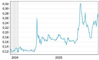 Chart Gunnison Copper Corp. - 5 Jahre