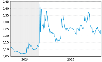 Chart Realbotix Corp. - 5 Jahre