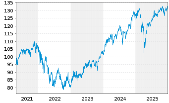 Chart Castell Digital Opportunities Inhaber-Anteile - 5 Jahre