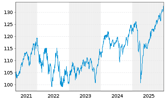 Chart Castell Global Industries Sel. Inhaber-Anteile - 5 Jahre