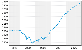 Chart Deka-Flex: Euro - 5 Jahre