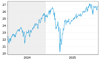 Chart CIF CG New Perspective Fd (L) - 5 Jahre