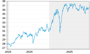 Chart Amu.Idx Sol.Amu.F.A.Z.100 - 5 Jahre