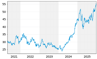 Chart Fox Corp. Shares B - 5 Jahre