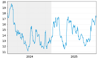 Chart Si-Bone Inc. - 5 Jahre