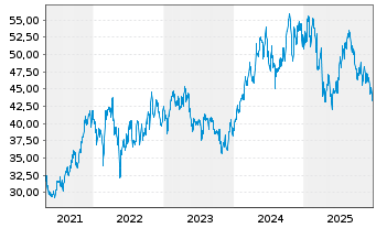 Chart Tractor Supply Co. - 5 Jahre