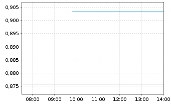Chart Expat Poland WIG20 UCITS ETF - Intraday
