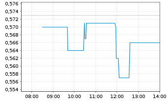 Chart China Water Affairs Group Ltd. - Intraday