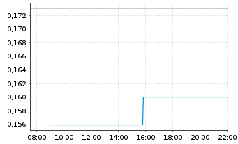 Chart Domestic Metals Corp. - Intraday