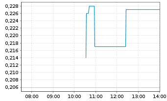 Chart Military Metals Corp. - Intraday