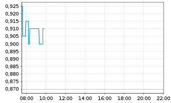 Chart New Earth Resources Corp. - Intraday