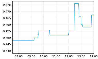Chart Pan American Energy Corp. - Intraday
