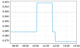 Chart Saga Metals Corp. - Intraday