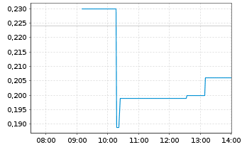 Chart Valkea Resources Corp. - Intraday