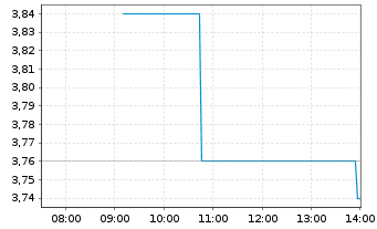 Chart Shandong Gold Mining Co.Ltd. - Intraday