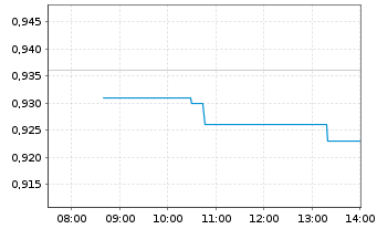 Chart CS EUROREAL - Intraday