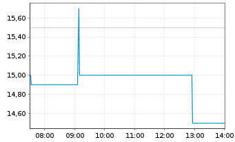 Chart TIN INN Holding AG - Intraday