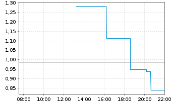 Chart Mini Future Long Micron - Intraday
