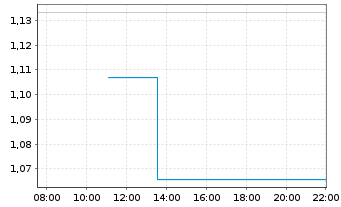 Chart Mini Future Short RENK Group - Intraday