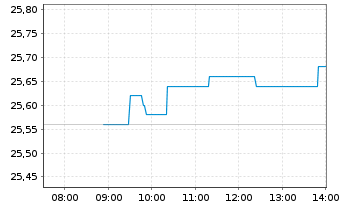 Chart Naturgy Energy Group, S.A. - Intraday