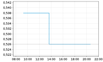 Chart HAFFNER ENERGY S.A. - Intraday
