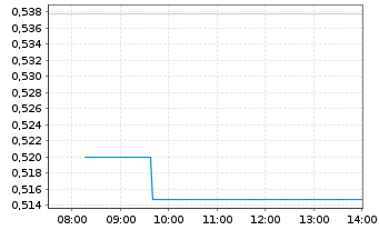 Chart China Everbright Envi.Grp.Ltd. - Intraday