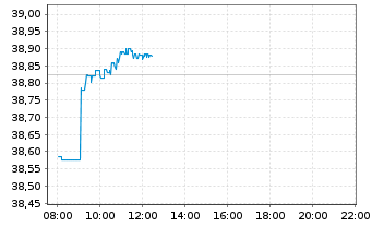 Chart Amu.S&P 500 CL.N.Z.AMB.P USD - Intraday