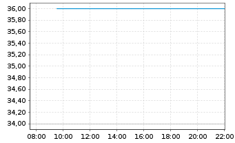 Chart Seiko Group Corp. - Intraday