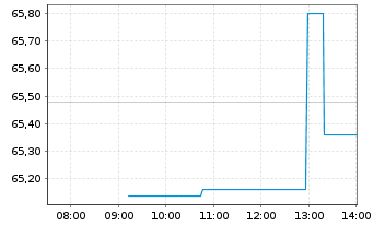 Chart Elastic N.V. - Intraday