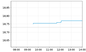 Chart Iveco Group N.V. - Intraday