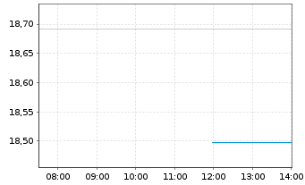 Chart Direxion D.S+P O.+G.E.&P.Bu.2X - Intraday
