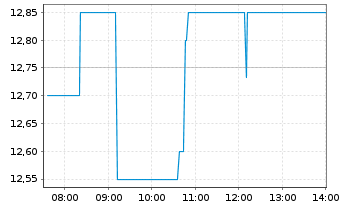 Chart SentinelOne Inc. - Intraday