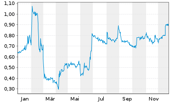 Chart Banxa Holdings Inc. - 1 Jahr