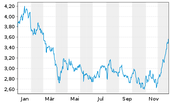 Chart Dynacor Group Inc. - 1 Jahr