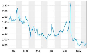 Chart Largo Inc. - 1 Jahr
