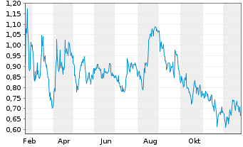 Chart NetraMark Holdings Inc. - 1 Year