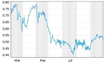Chart Nexcel Metals Corp. - 1 Jahr