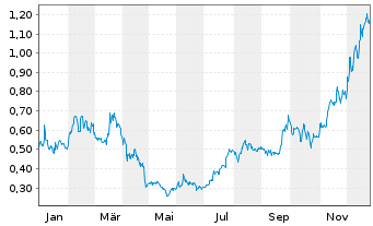 Chart Q2 Metals Corp. - 1 Jahr