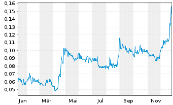Chart Salazar Resources Ltd. - 1 Jahr