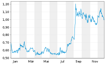 Chart Scottie Resources Corp. - 1 Jahr