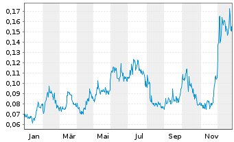 Chart Spanish Mountain Gold Ltd. - 1 Jahr