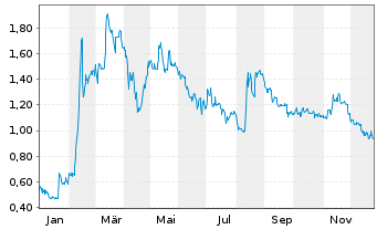 Chart LION E-Mobility AG - 1 Jahr