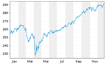 Chart PremiumStars Wachstum - 1 Jahr