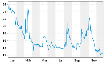 Chart Circus SE - 1 Jahr