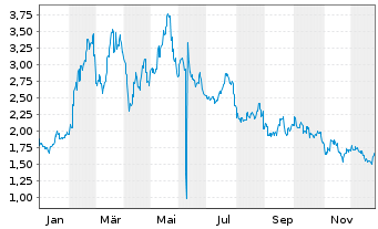 Chart Mini Future Long BYD - 1 Jahr