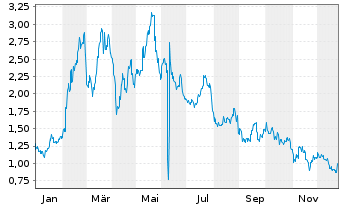 Chart Mini Future Long BYD - 1 Jahr