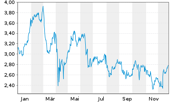 Chart Mini Future Long Visa - 1 Jahr
