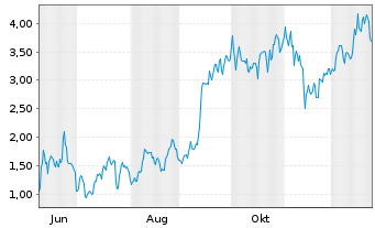 Chart Mini Future Long Tesla - 1 Jahr